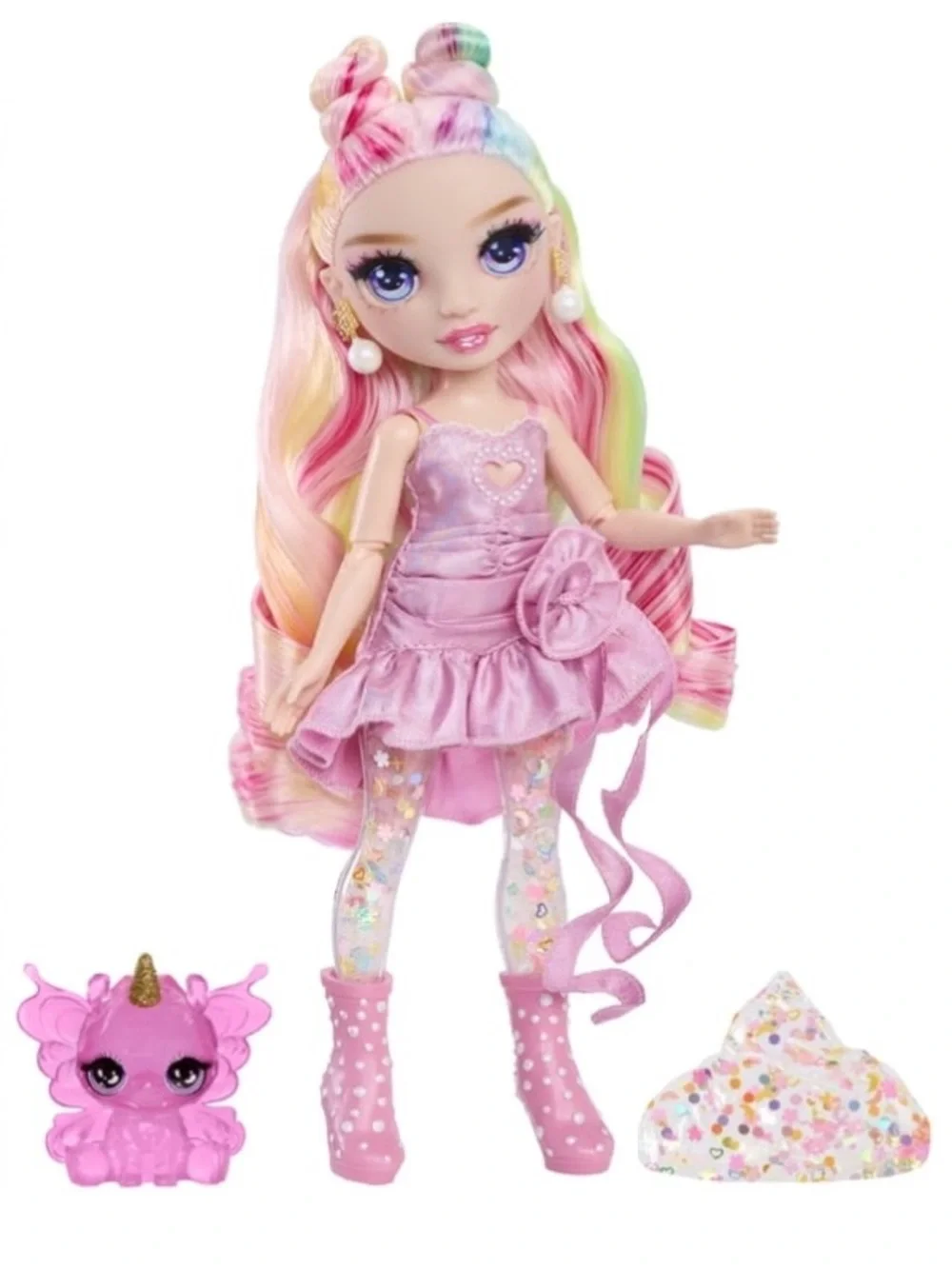 Rainbow High Rainbow Shimmers with Slime - Bella, Pink 11